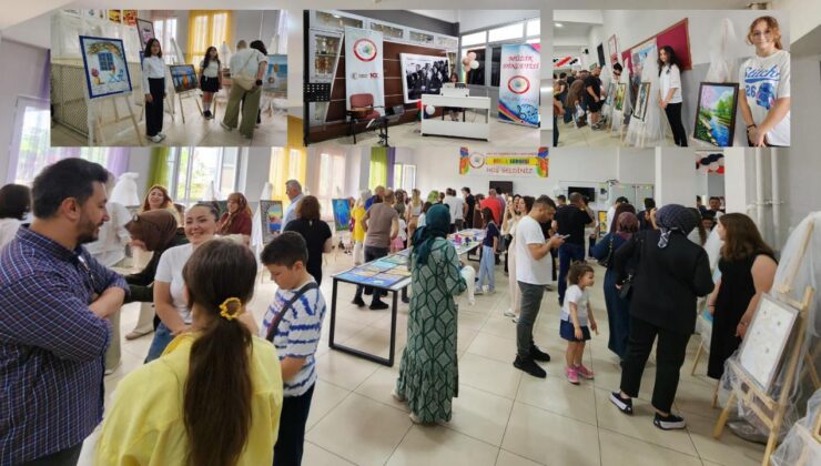 BİLSEM’de Sanat Dolu Gün: Öğrencilerden Resim Sergisi ve Müzik Dinletisi