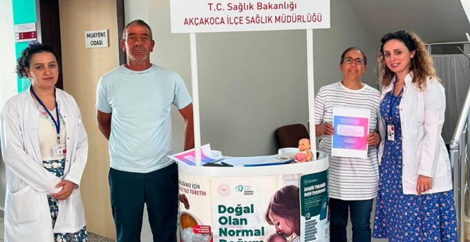 Akçakoca’da “Doğal Olan Normal Doğum” Farkındalık Standı Açıldı