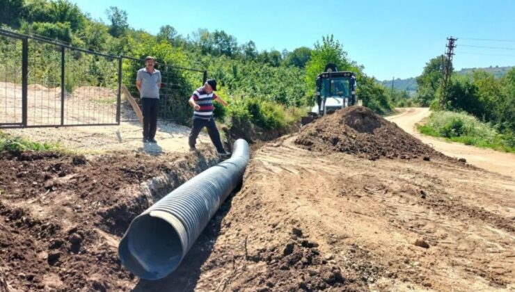 Gökçeağaç Köyü’nde Altyapı Güçlendirildi