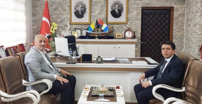 Başkan Yıldız’dan Kaymakam Altıntaş’a Hayırlı Olsun Ziyareti