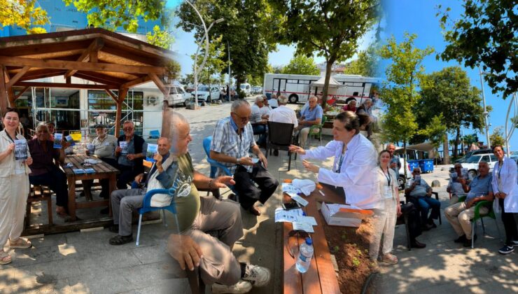 Akçakoca’da Vatandaşlara Sağlık Bilgilendirmesi ve Kanser Taraması