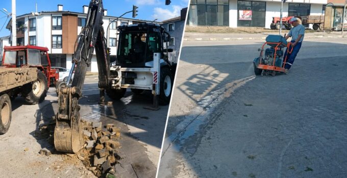 Çilimli’de Ulaşım Konforu İçin Kavşak Düzenlemesi