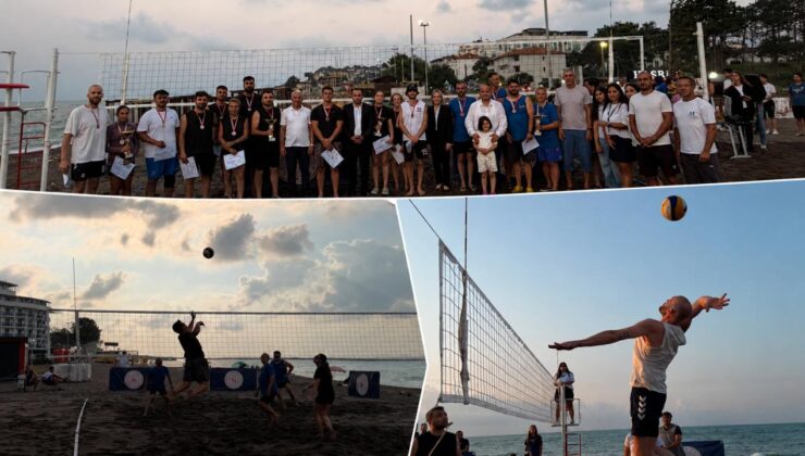 Akçakoca’da Plaj Voleybolu Heyecanı Sona Erdi