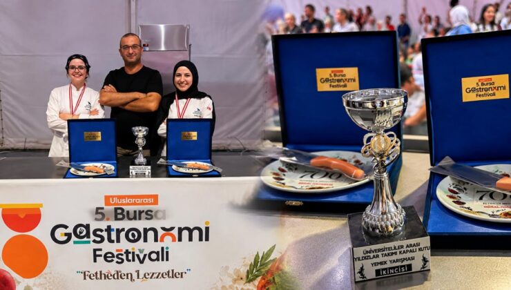 Gastronomi Öğrencilerinden Gümüş Madalya Başarısı