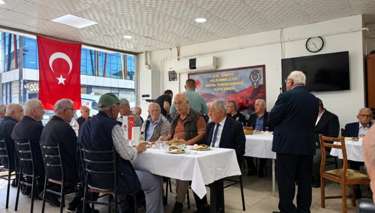 Polis Emeklileri Düzce’de Kahvaltıda Buluştu