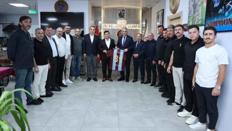 Vali Mehmet Makas’tan Düzce Trabzonlular Derneği’ne Ziyaret