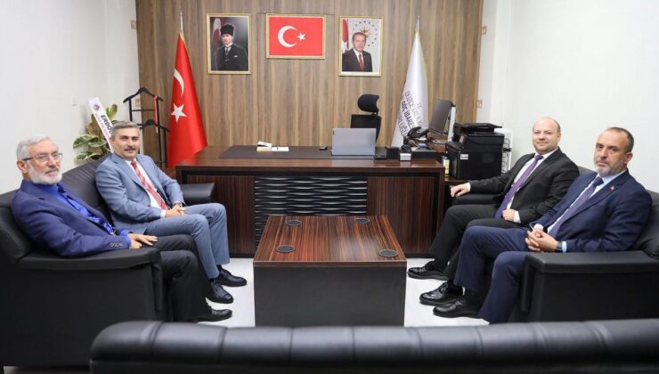 İl Özel İdaresi’nden Göç İdaresi Müdürü Kapısız’a Hayırlı Olsun Ziyareti