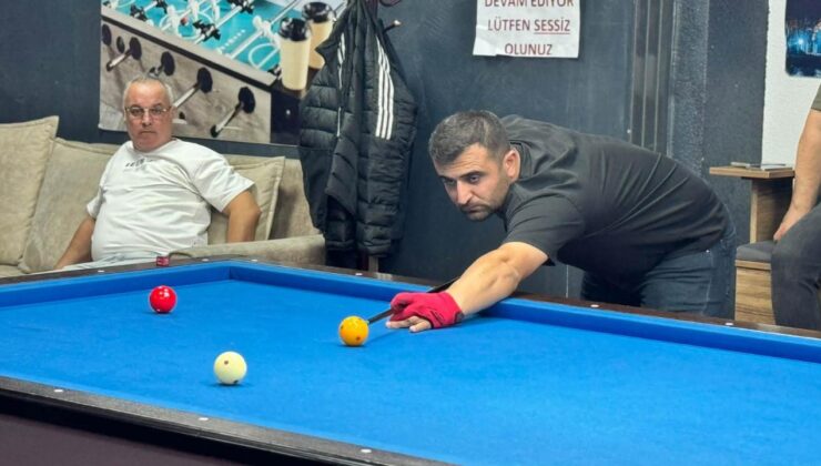 Düzce’de Amatör Spor Haftası 3 Bant Bilardo Turnuvası Sona Erdi