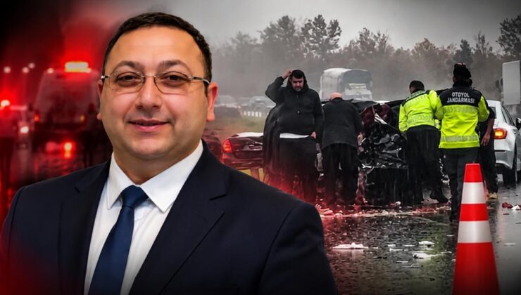 Anadolu Otoyolu’nda Zincirleme Kaza : Üsküdar Belediye Başkan Vekili Hayatını Kaybetti