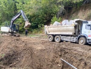 Gümüşova’da Heyelan Bölgesinde Güvenlik Çalışmaları Tamamlandı