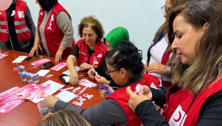 Kızılay Düzce’den Meme Kanseri Farkındalığı İçin Pembe Kurdele Etkinliği